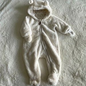 H&M fleece suit.